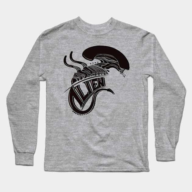 Alien Long Sleeve T-Shirt by ElZapata